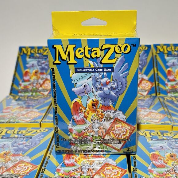 MetaZoo Cryptid Nation 2nd Edition Hanger Box Lot (12) – Factory Sealed - Picture 2 of 8